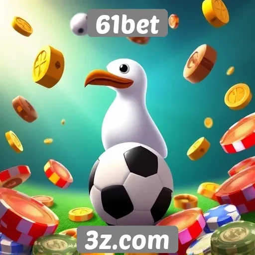 Variedade de jogos oferecidos pelo 61bet